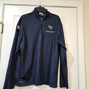 Tennessee Titans Generation Quarter Zip Pullover Jacket size XL